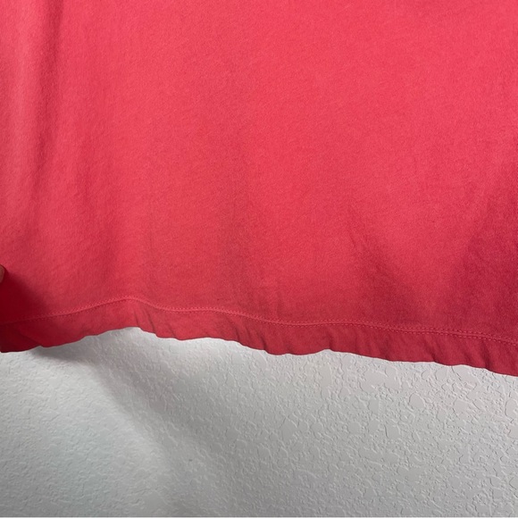 WILDFOX Womens Top Rad Maxwell Short Sleeves Red Size XS pink red lace up - Picture 12 of 16